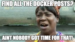 docker and container posts